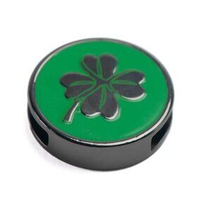 Lug Novelty Bag Charm Lucky Clover Green Shamrock